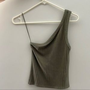 One Shoulder Tank Top